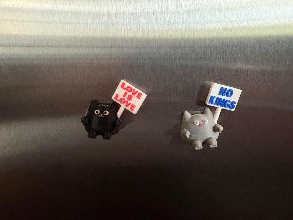 Protest Pets-Wearable Magnet Button