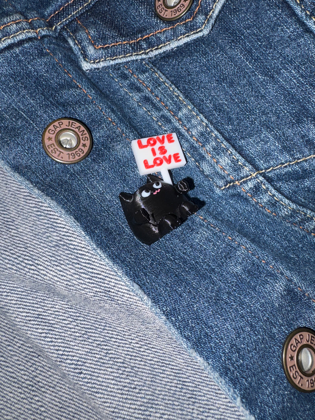 Protest Pets-Wearable Magnet Button