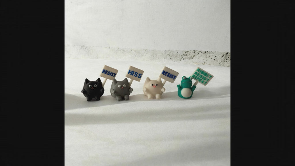 Protest Pets-Wearable Magnet Button
