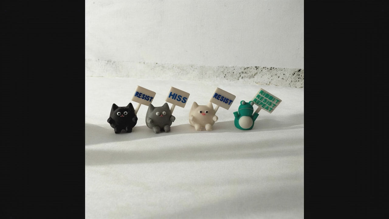 Protest Pets-Wearable Magnet Button